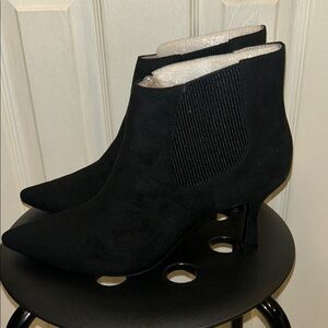 Faux Sude Ankle Boots Size 11